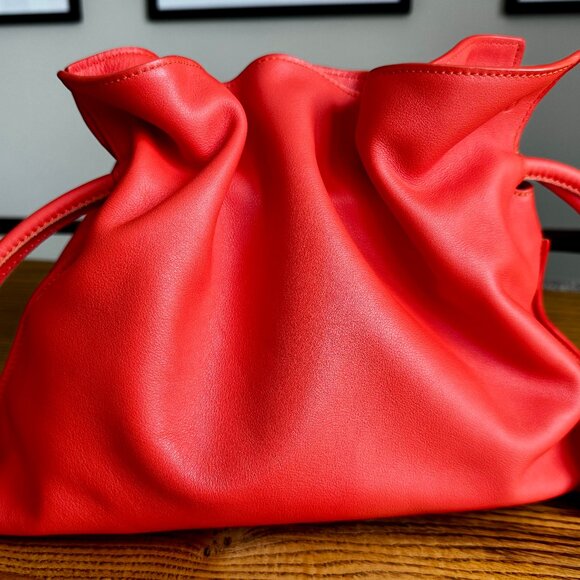 Loewe Flamenco Medium Clutch Bag Sunrise Orange - Picture 2 of 16